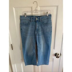 Riders by Lee capri jeans with embellished back pockets size 10